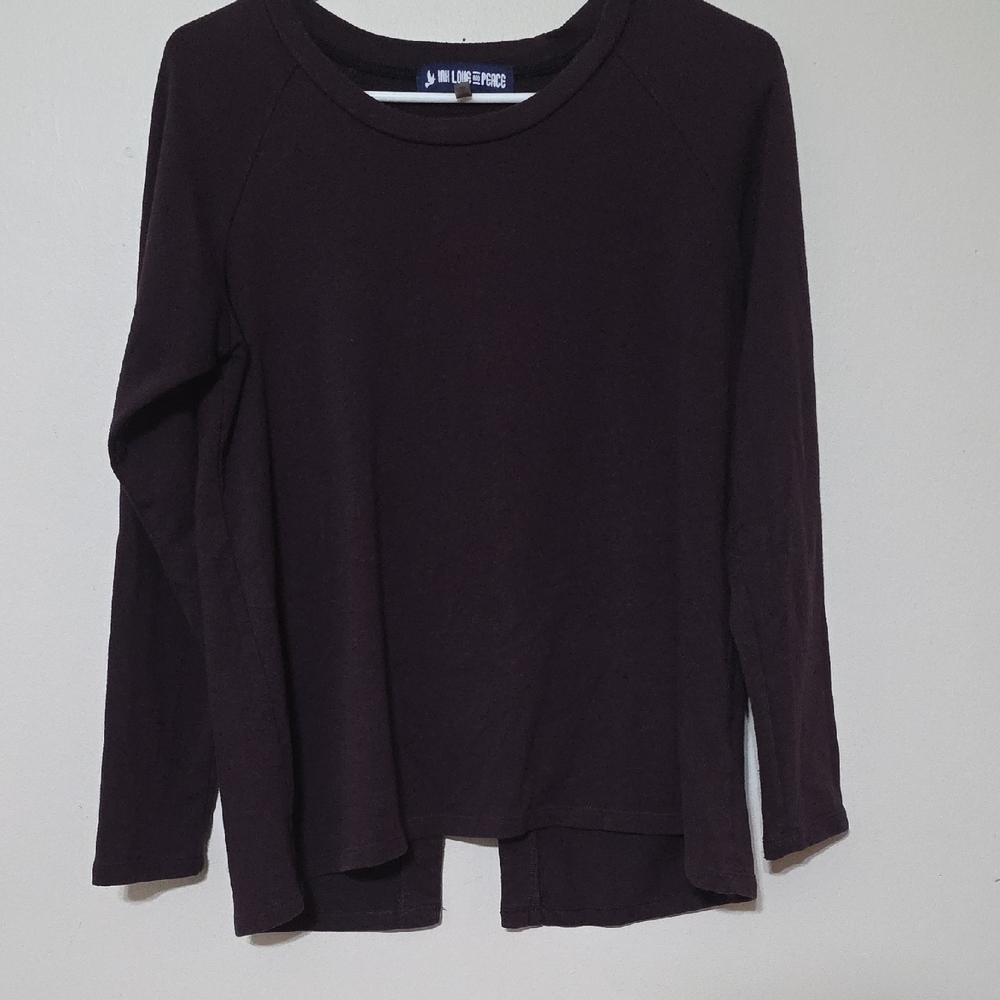 INK LOVE AND PEACE Purple Sweater size Small